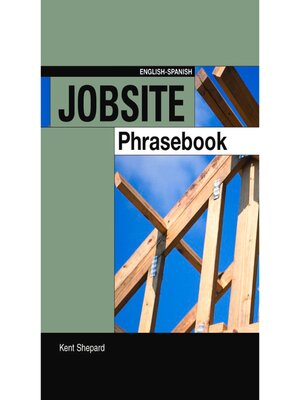 cover image of Jobsite Phrasebook  English-Spanish